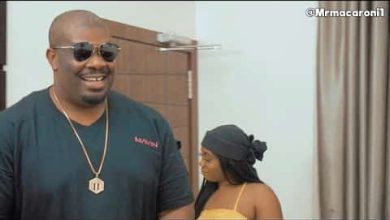 Mr Macaroni Don Jazzy meets his father in law