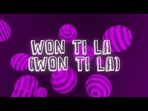 Candy Bleakz – Won La Lyrics Video Artwork